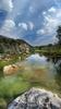 	Swimmers at the Urban Assault Wall - Barton Creek - Austin - Texas