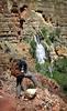 	Thunder River Falls From Surprise Valley Detail - Grand Canyon