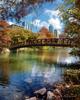 	Lady Bird Lake Trail Bridge Over Shoal Creek - Austin - Texas