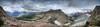 	Grinnell Glacier Overlook Panorama - Glacier National Park