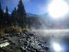 	Elizabeth Lake Morning Mist - Glacier National Park