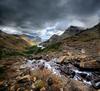 	Swiftcurrent Pass Trail Creek - Glacier National Park