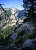 	Yosemite Falls from the Four Mile Trail - Yosemite Valley