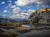 	Fletcher Peak over Vogelsang Lake - Yosemite