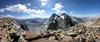 	Thousand Island and Garnet Lakes from Mt Davis Ridge - Sierra