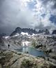 	Iceberg lake under the Minarets - Sierra