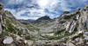 	Waterfall in Ritter Pass Basin High Above Ediza Lake - Sierra