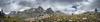 	Mt Ritter and Banner Peak Panorama Near Nydiver Lakes - Sierra