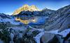 	Mt Izaak Walton Over Bighorn Lake Sunrise - Sierra