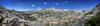 	Medley Lake Basin Panorama from High Above - Sierra