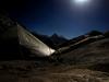 	Evolution Lake Camsite at Night - John Muir Trail