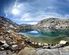 	Lower Palisade Lake Panorama Detail South - John Muir Trail