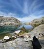 	Lower Palisade Lake Panorama Detail North - John Muir Trail