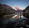 	Lower Palisade Lake Sunset - John Muir Trail