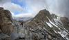 	Mather Pass in Clouds - John Muir Trail