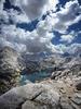 	Rae Lakes from Fin Dome - John Muir Trail