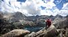 	Rae Lakes from Fin Dome 2 - John Muir Trail