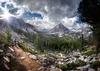 	Vidette Meadow from Above - John Muir Trail